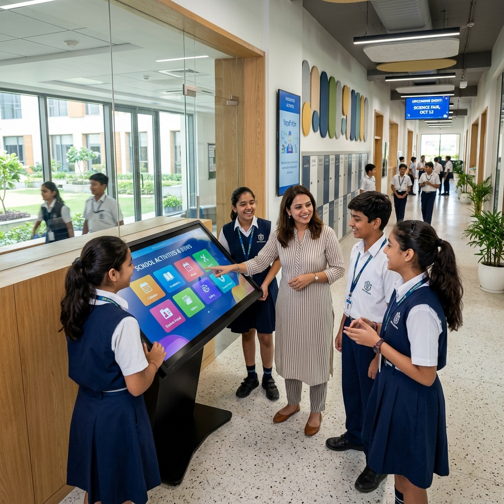 Students using Nam School